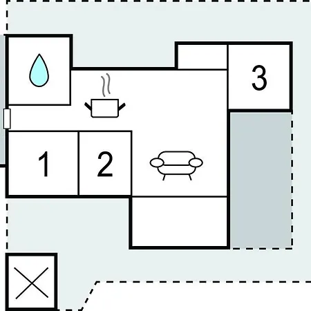 3 Bedroom Beautiful In Dom wakacyjny Bindslev